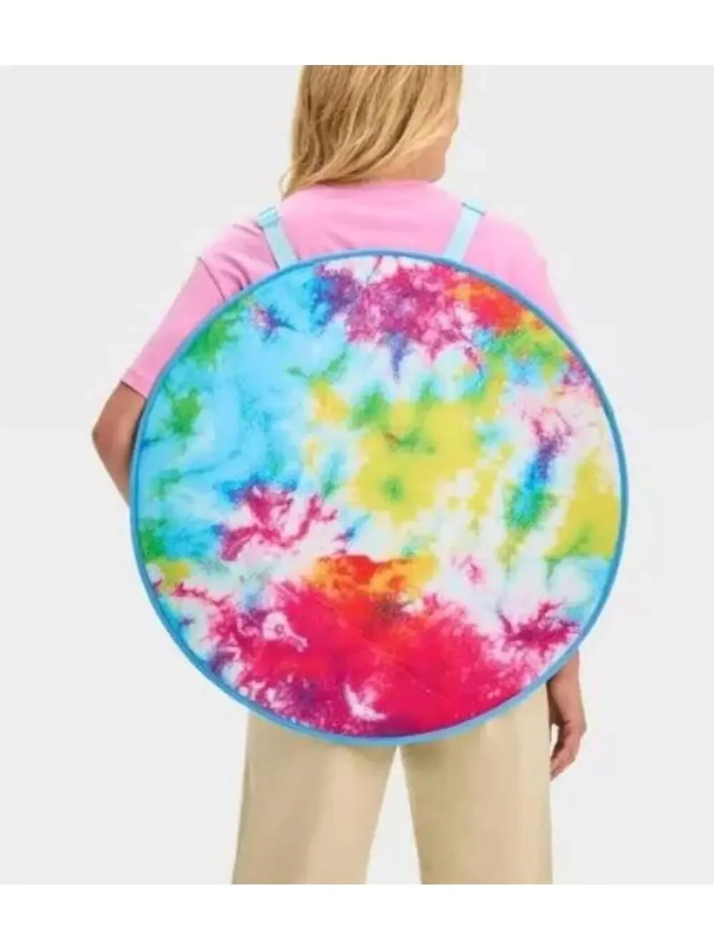Bowling Ball Halloween Costume Multi Color Slip On Teen Adult 12+
